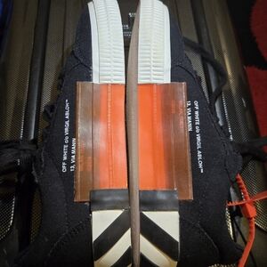 Off-White Black and Orange Shoes